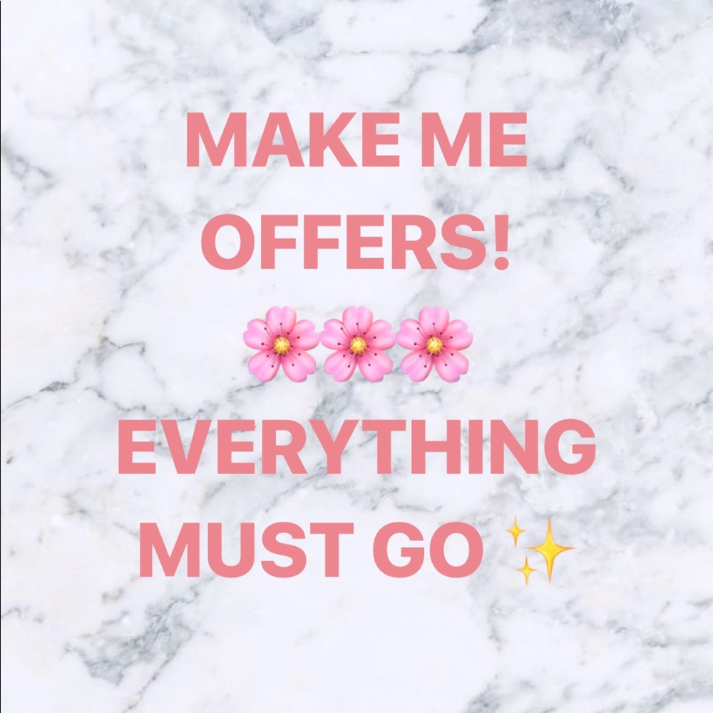 MAKE ME OFFERS! ALL MUST GO!